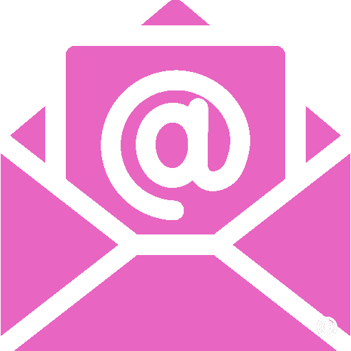 dessin d'une enveloppe avec un arrobas qui en sort
